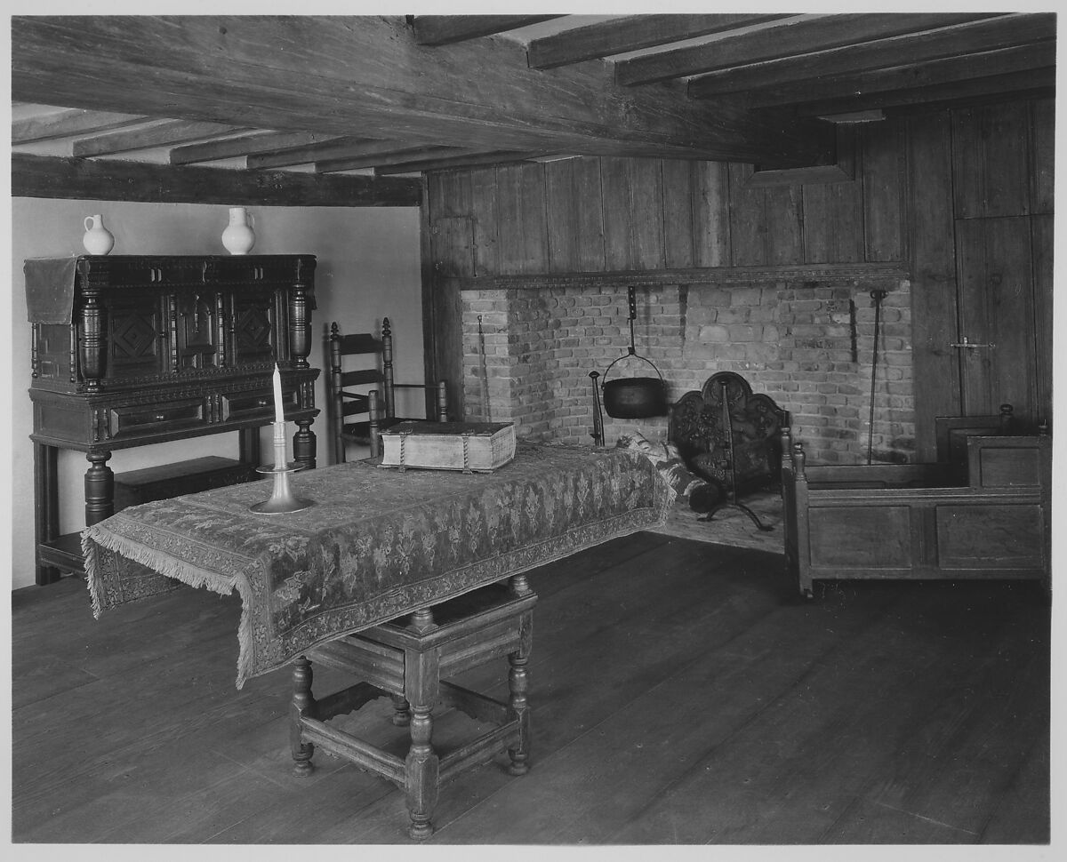 Room from the Hart House, Ipswich, Massachusetts, Wood, oak, pine, American
