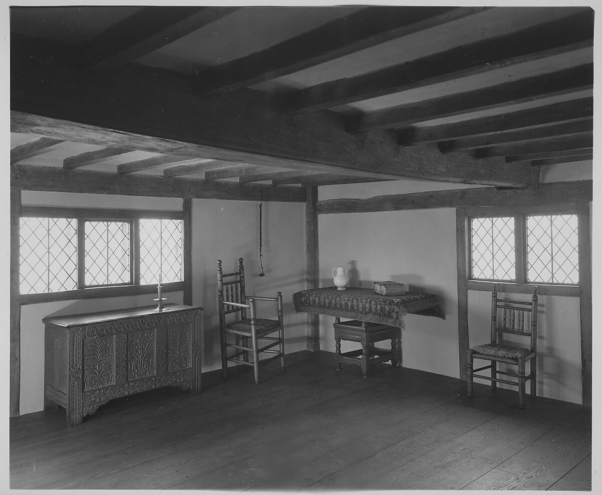 Room from the Hart House, Ipswich, Massachusetts, Wood, oak, pine, American