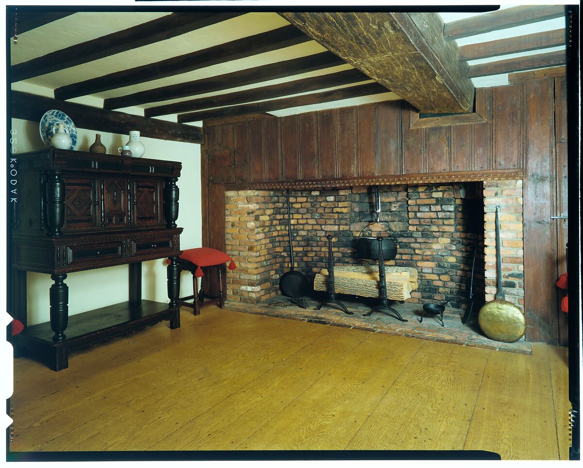Room from the Hart House, Ipswich, Massachusetts, Wood, oak, pine, American