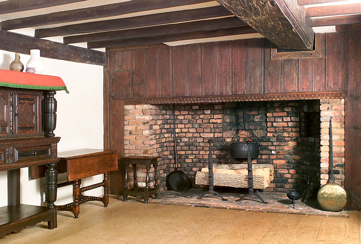 Room from the Hart House, Ipswich, Massachusetts, Wood, oak, pine, American