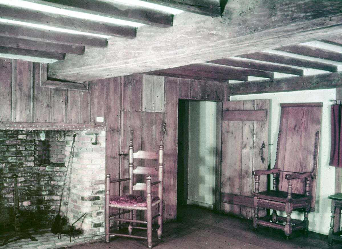 Room from the Hart House, Ipswich, Massachusetts, Wood, oak, pine, American