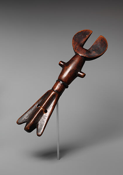 Flute, Wood, Kom peoples, Grassfields region