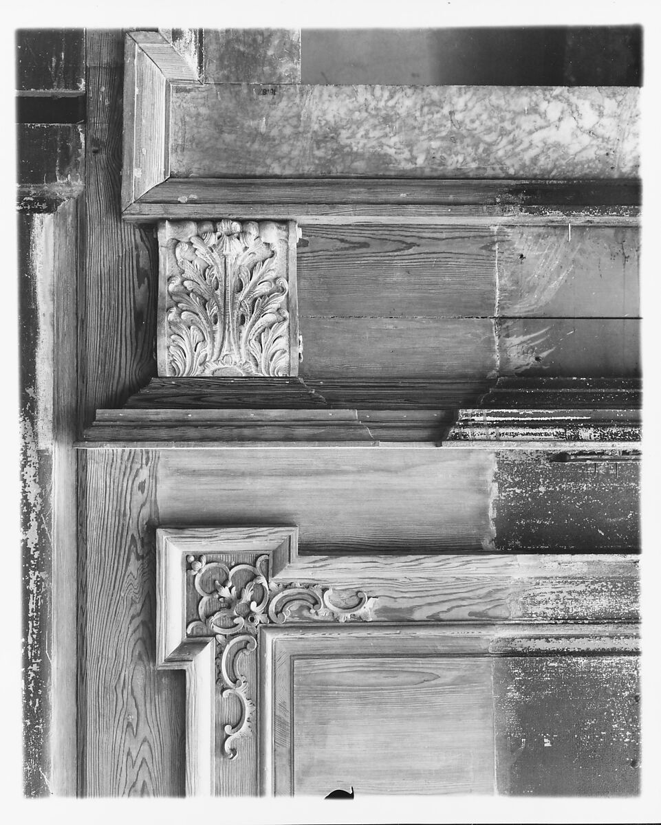 Room from the Powel House, Philadelphia, Wood and plaster, American