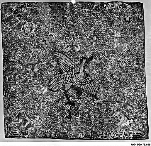 Rank Badge with Crane