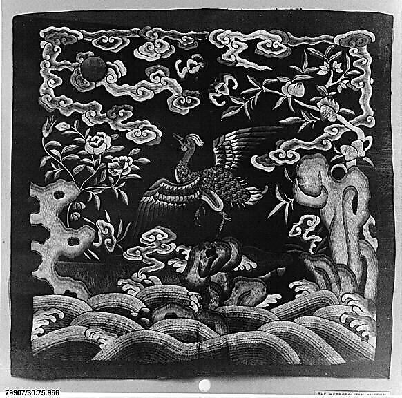 Rank Badge with Mandarin Duck | China | Qing dynasty (1644–1911) | The ...