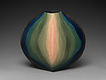 Genesis, Miyashita Zenji  Japanese, Stoneware with gradated colored clay (saidei), Japan