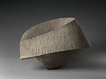 Cutout 11-2, Hoshino Kayoko (Japanese, born 1949), Impressed stoneware, Japan