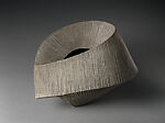 Cutout 11-2, Hoshino Kayoko (Japanese, born 1949), Impressed stoneware, Japan