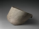 Cutout 11-2, Hoshino Kayoko (Japanese, born 1949), Impressed stoneware, Japan
