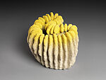 Coral Sculpture, Katsumata Chieko (Japanese, born 1950), Shigaraki stoneware, Japan