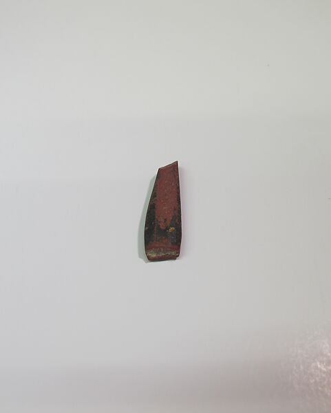 Inlay fragment, Glass 