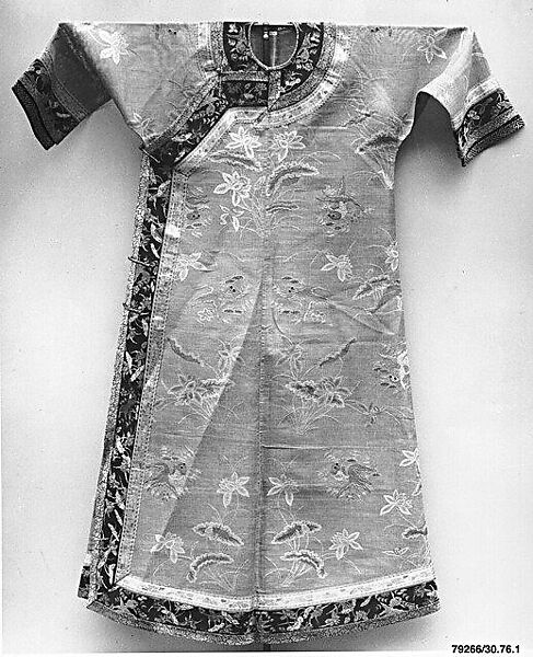 Summer Robe for Court Lady, Silk, China 