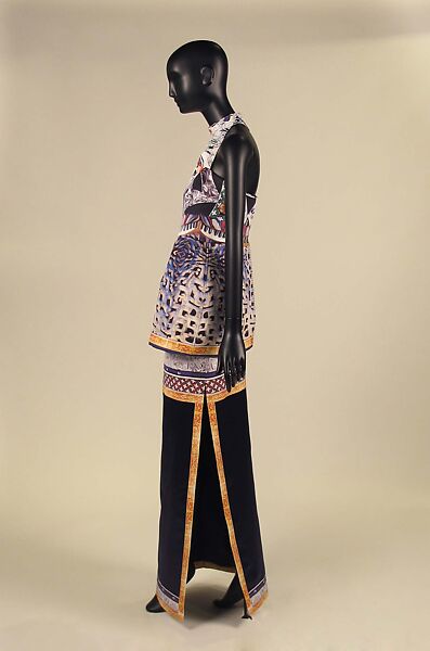 Dress, Mary Katrantzou (British, born Athens, Greece, 1983), silk, metal, British