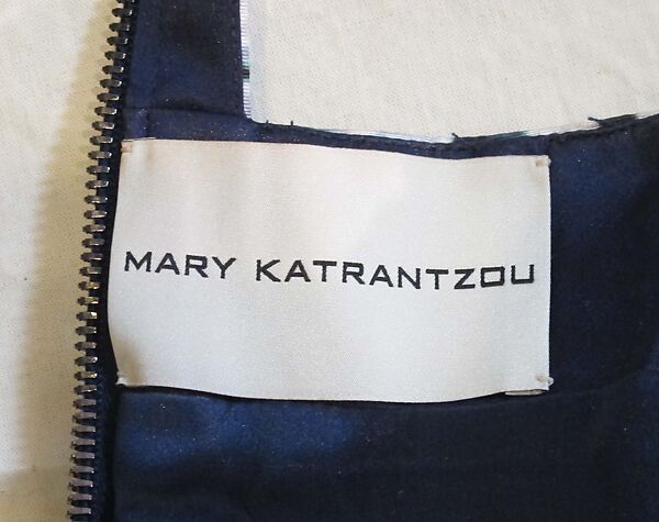 Dress, Mary Katrantzou (British, born Athens, Greece, 1983), silk, metal, British