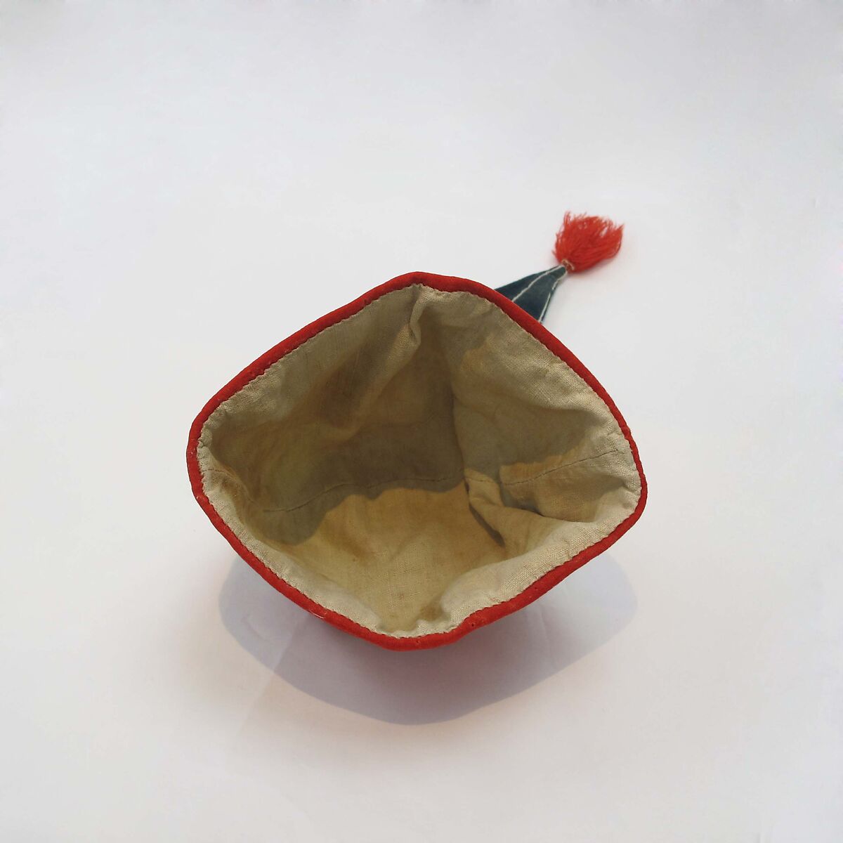 Cap, wool, cotton, linen, French