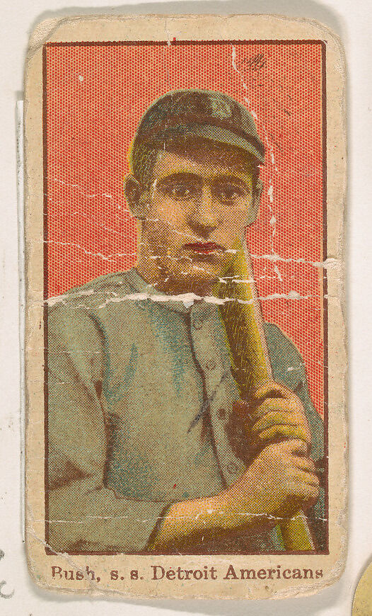 Bush, Shortstop, Detroit, American League, from the Baseball Players series (D303), issued by the General Baking Company, Issued by General Baking Company, Commercial color lithograph 