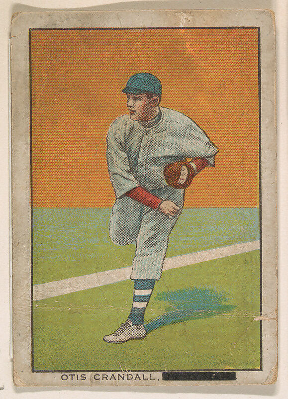 Otis Crandall, from the BB Players series (D304), issued by the General Baking Company and Brunners Bread, Issued by General Baking Company, Commercial color lithograph 