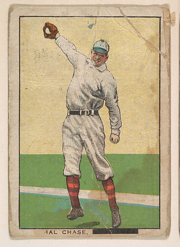 Hal Chase, from the BB Players series (D304), issued by the General Baking Company and Brunners Bread