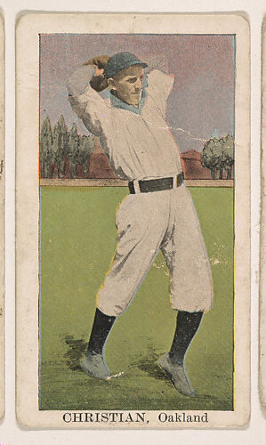 Christian, Oakland, from the Baseball Players series (D311), issued by the Pacific Coast Biscuit Company