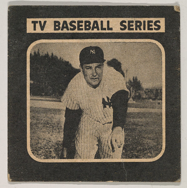 Joe Page, Pitcher, New York Yankees, from the TV Baseball Star Pictures series (D358), issued by Drake Bakeries, Inc., Issued by Drake Brothers Bakery, Commercial color lithograph 