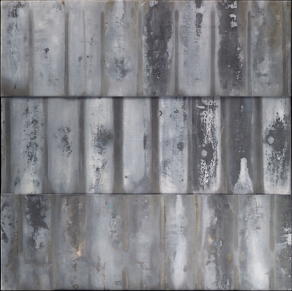 Untitled, Beatrice Caracciolo (Italian, born São Paulo, Brazil, 1955), Zinc on wood 