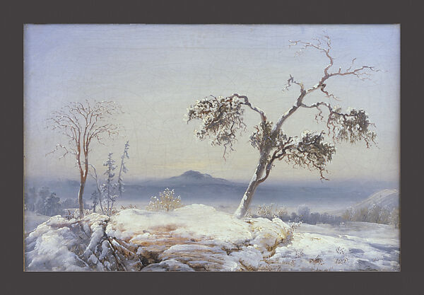 Finnmark Landscape, Peder Balke (Norwegian, Helgøya, Nes 1804–1887 Oslo (Kristiania)), Oil on canvas 