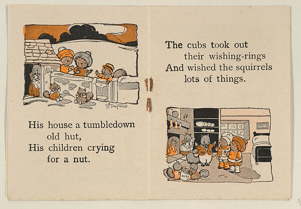 The Baby Bears and Xmas, issued by Simmen's Model Bakery, Issued by Simmen's Model Bakery, Commercial color lithograph