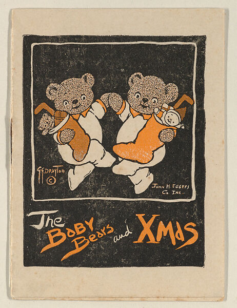 The Baby Bears and Xmas, issued by Simmen's Model Bakery, Issued by Simmen's Model Bakery, Commercial color lithograph