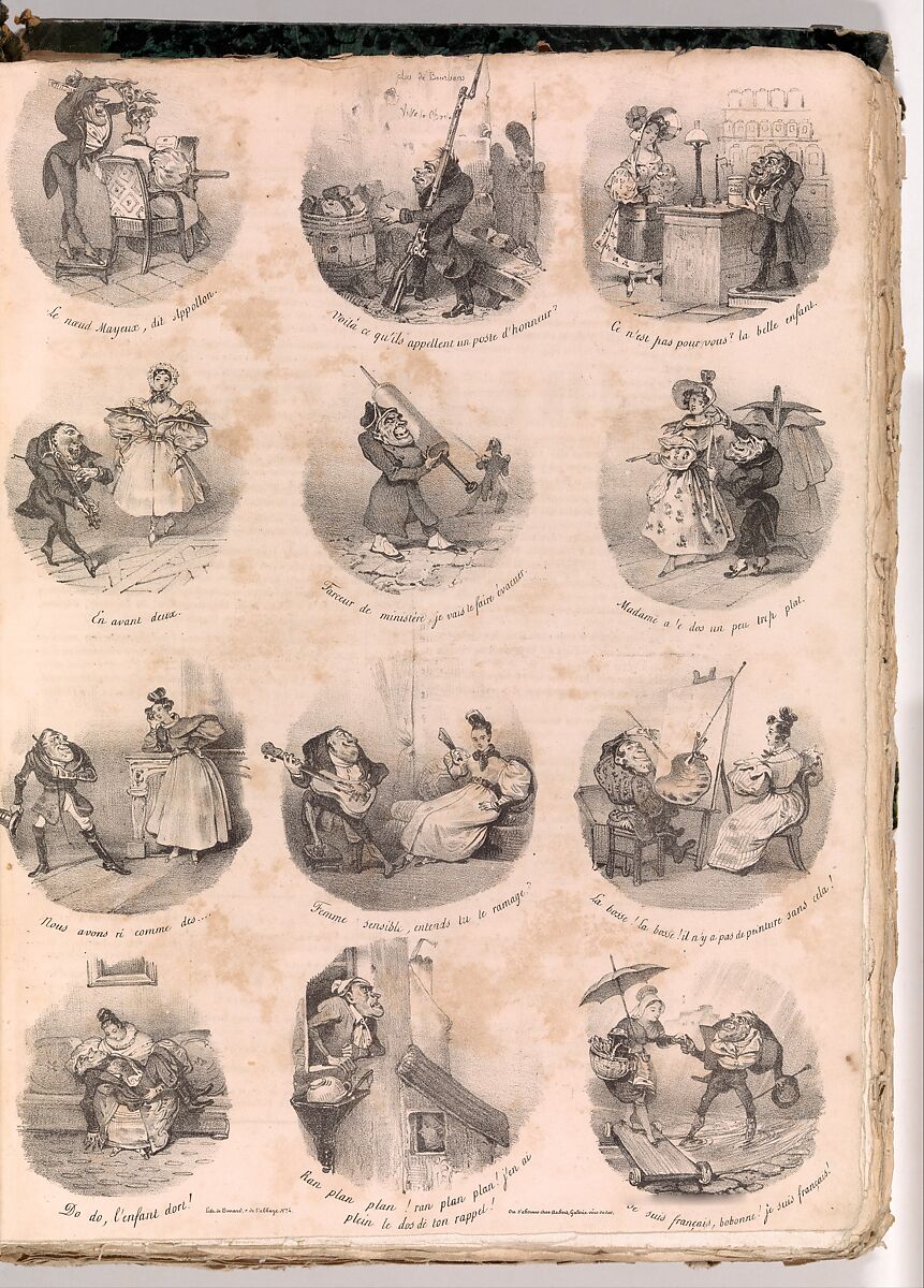 Le Charivari, December 1, 1832–May 31, 1833, Honoré Daumier (French, Marseilles 1808–1879 Valmondois), Lithographs and wood engravings 