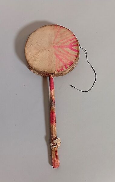 Drum, Wood, skin, string, Afghan 