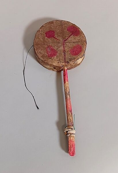 Drum, Wood, skin, string, Afghan