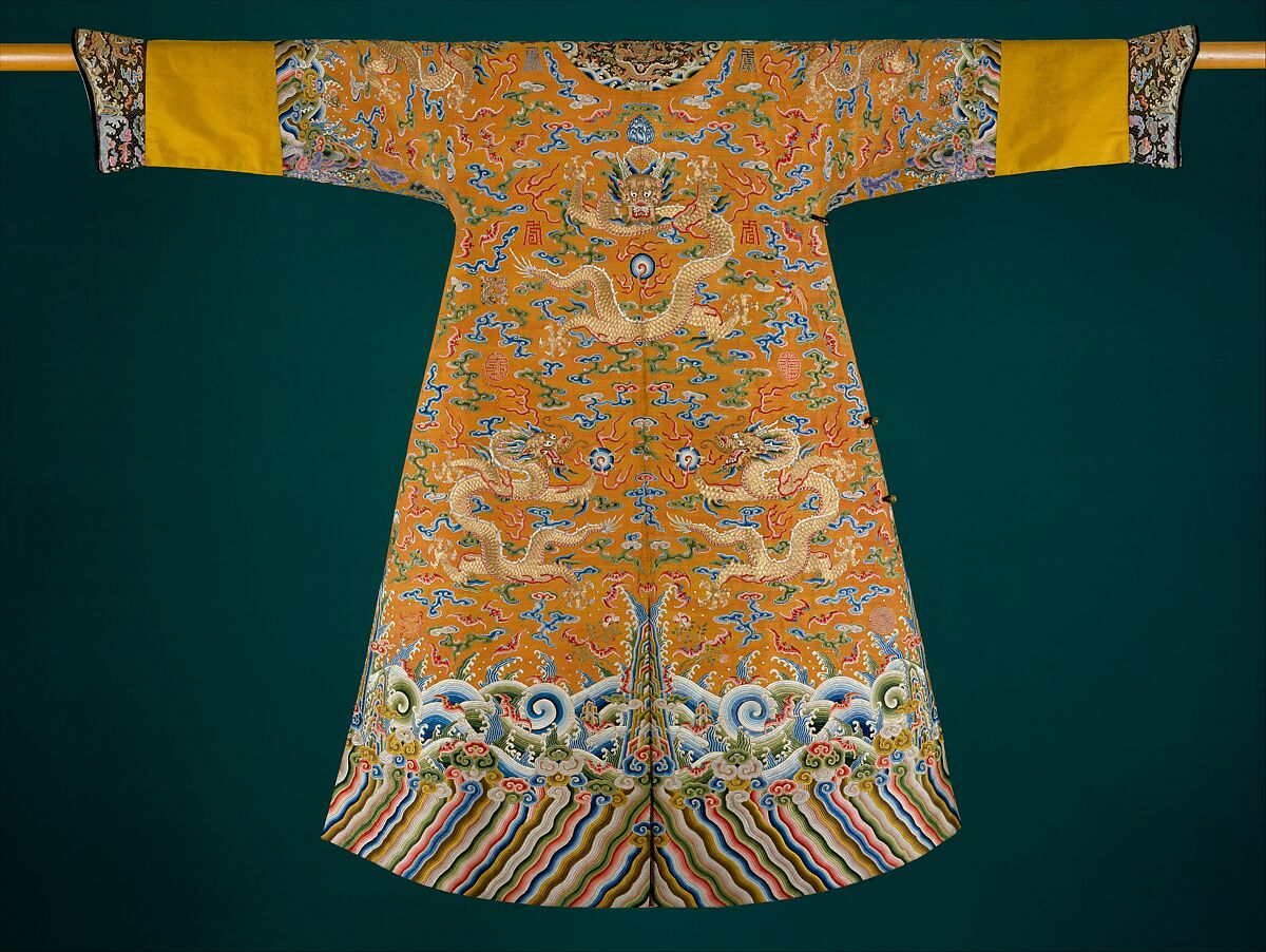 Chinese 2025 silk robe