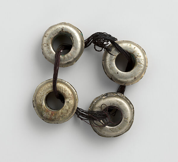 Zang-I kaftar (bells), nickle, thread, Afghan 