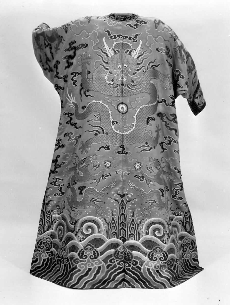 Imperial Court Robe, Silk, metallic thread, China 