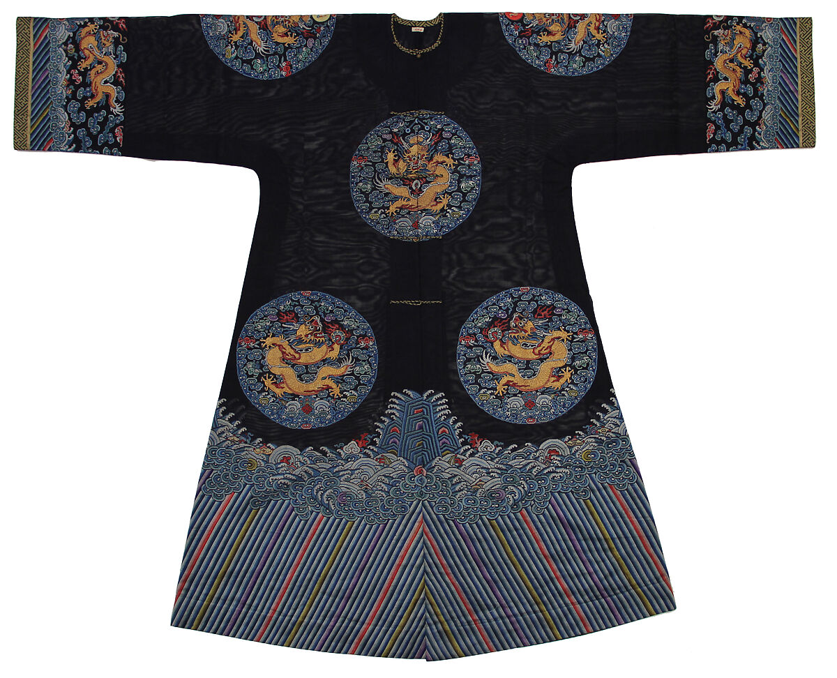 Imperial Summer Coat for the Empress, Silk, metallic thread, China 