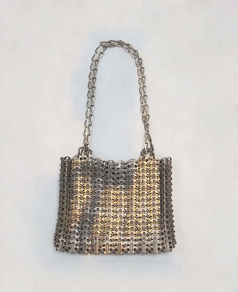 Purse, Paco Rabanne (French, born Spain 1934–2023), metal, French