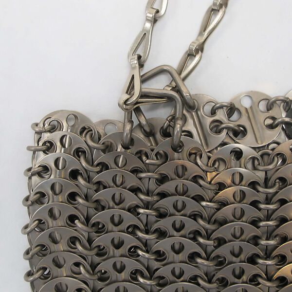Purse, Paco Rabanne (French, born Spain 1934–2023), metal, French