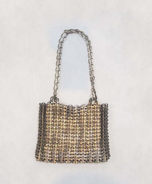 Purse, Paco Rabanne (French, born Spain 1934–2023), metal, French 