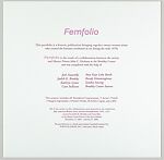 Femfolio, Emma Amos (American, Atlanta, Georgia 1937–2020 Bedford, New Hampshire), Digital print; lithography, some hand coloring and gold dusting