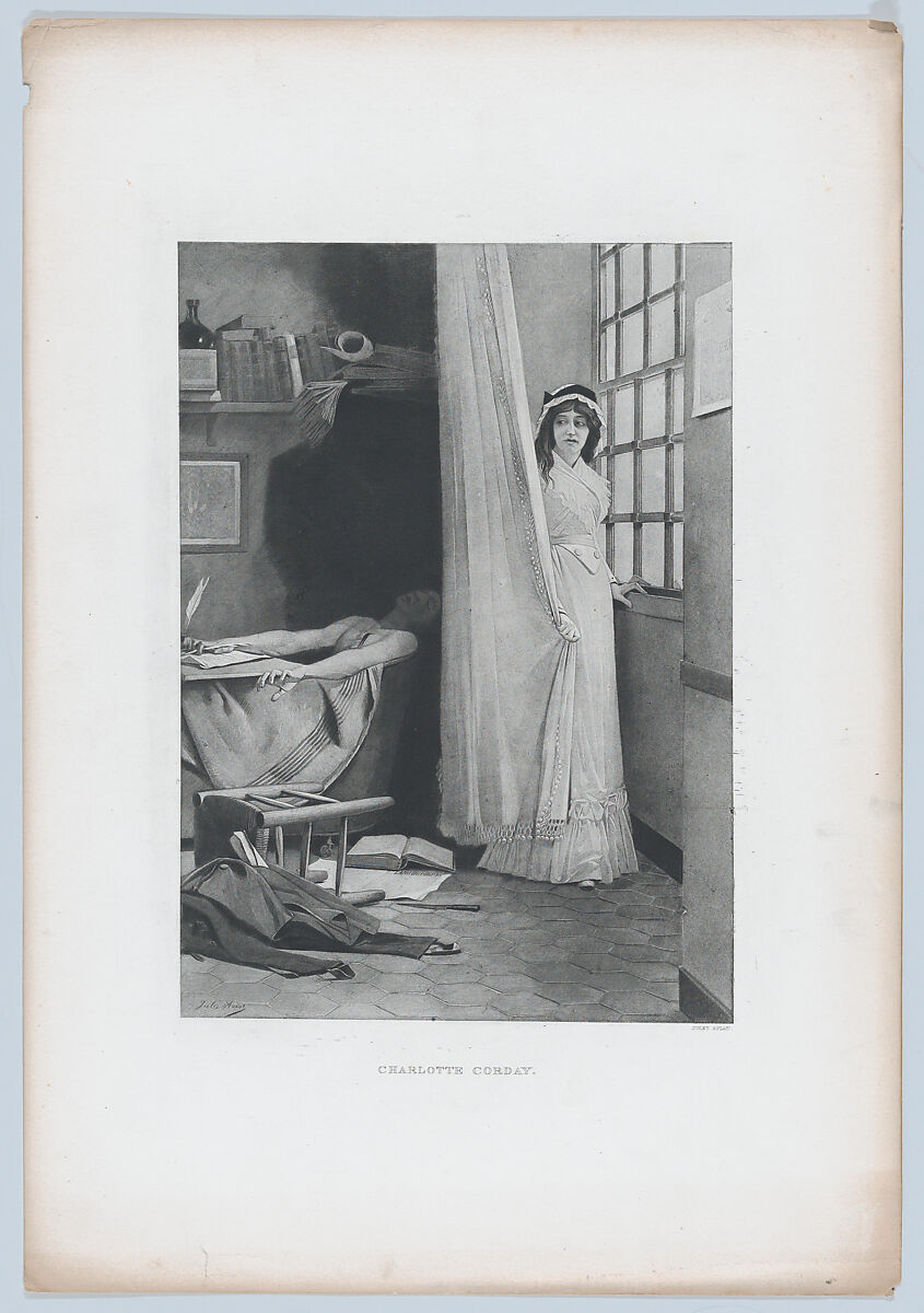 Charlotte Corday, Goupil &amp; Co., Photogravure 