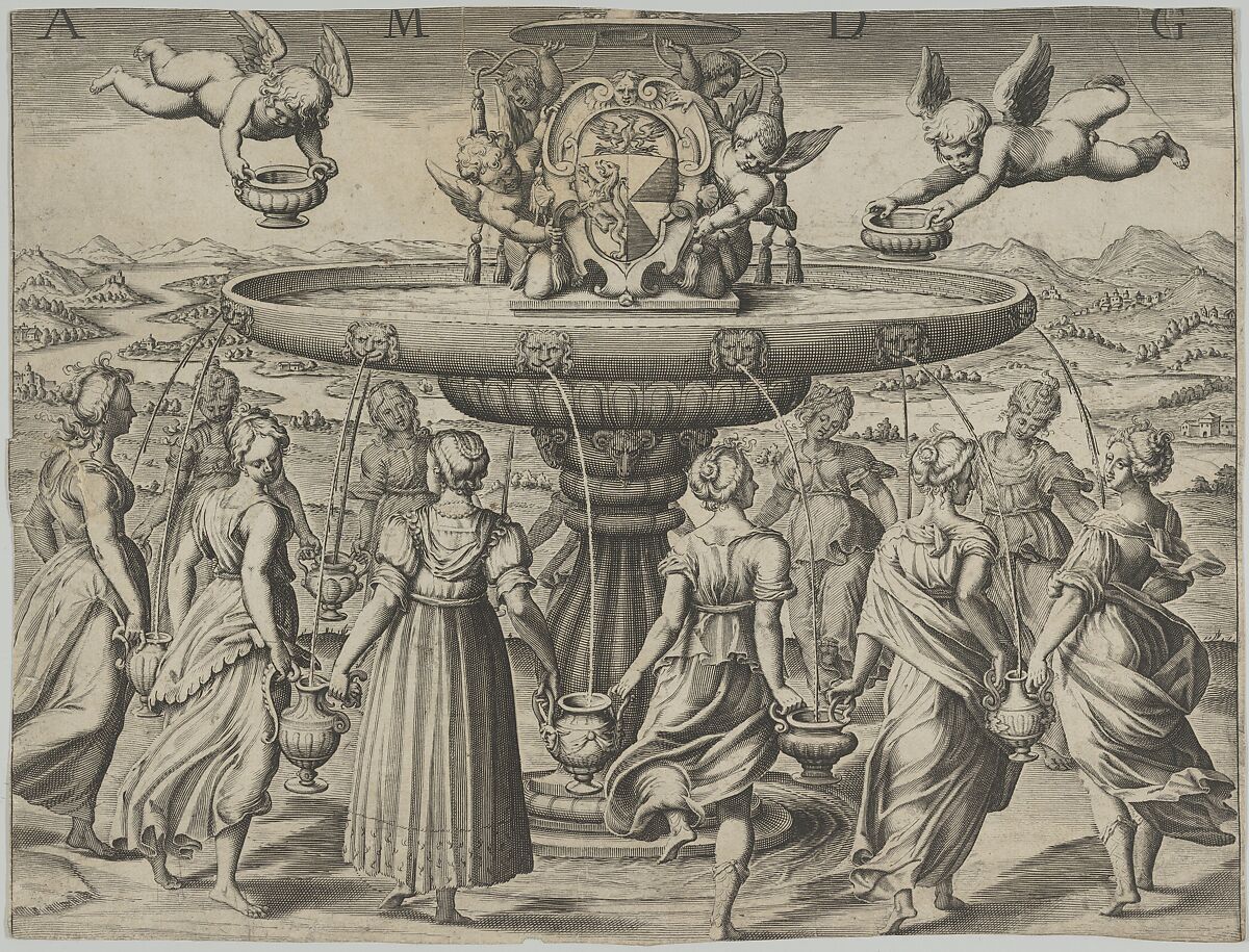 Allegory of a Cardinal, Matthaeus Greuter (German, Strassburg ca. 1566–1638 Rome), Engraving 