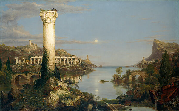 The Course of Empire: Desolation, Thomas Cole (American, Lancashire 1801–1848 Catskill, New York), Oil on canvas, American 