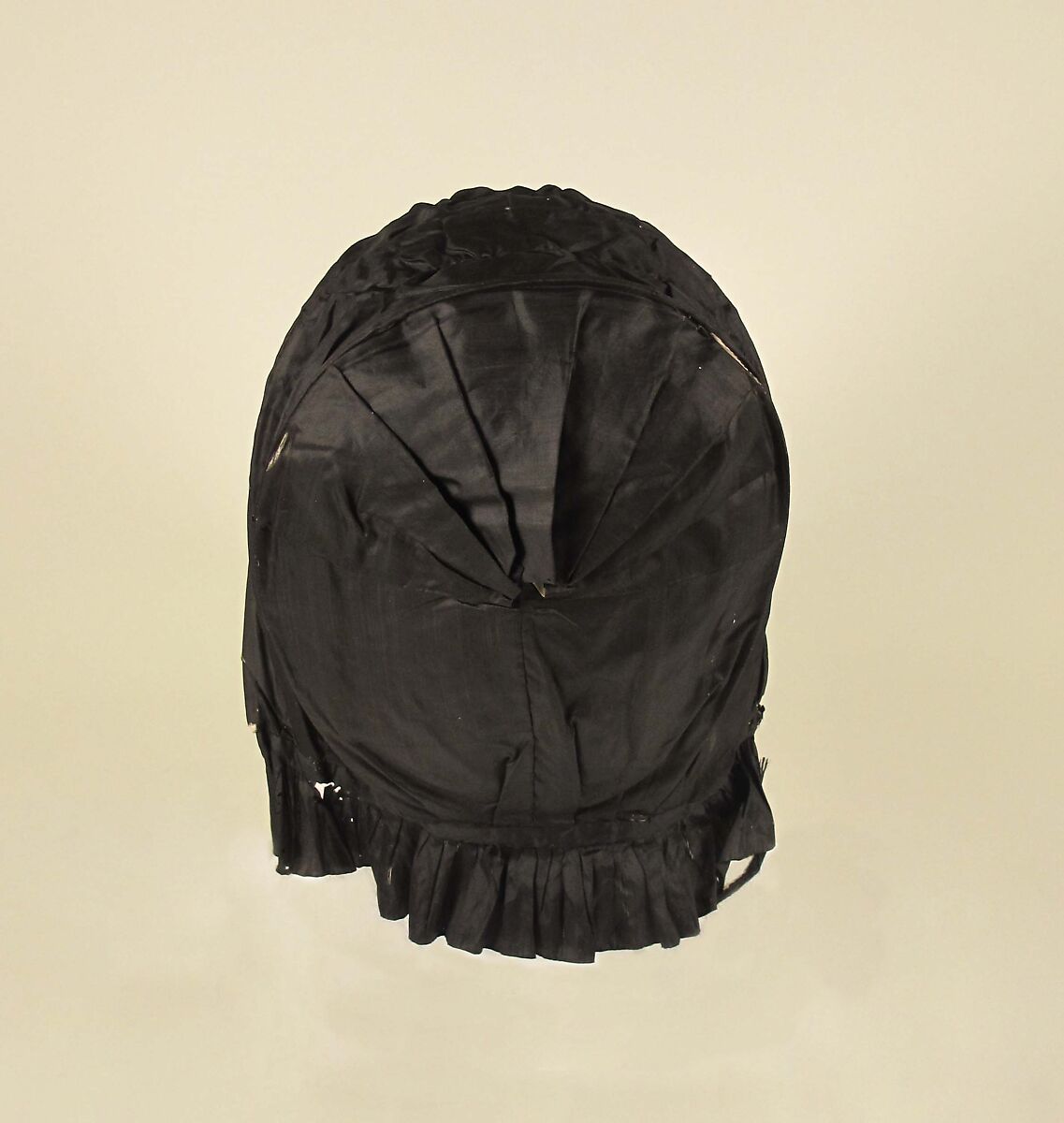 Calash, silk, probably British