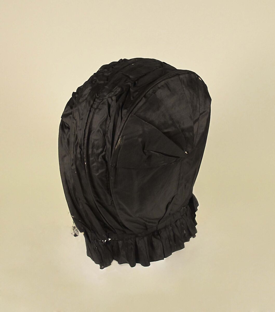 Calash, silk, probably British