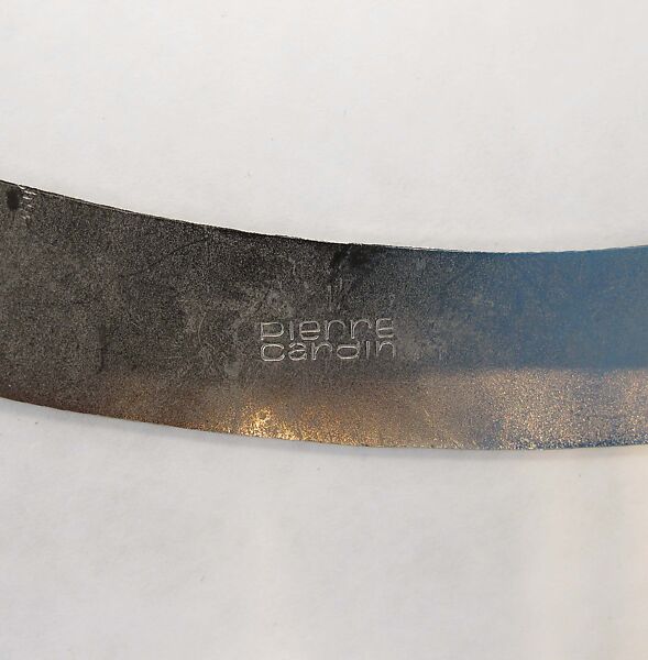 Choker, Pierre Cardin (French (born Italy), San Biagio di Callalta 1922–2020 Neuilly), metal, French