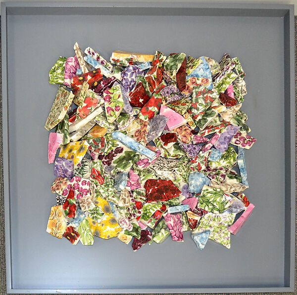 Broken II, Burçak Bingöl (Turkish, born Görele, Turkey, 1976), Stonepaste; drawn, painted, glazed and glued