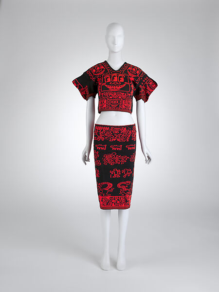 Ensemble, Vivienne Westwood (British, 1941–2022), cotton, nylon, British 