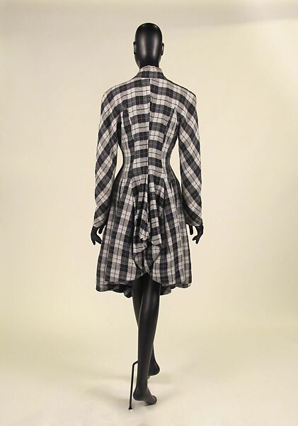 Dress, John Galliano (founded 1984), cotton, polyester, viscose, silk, metal, British