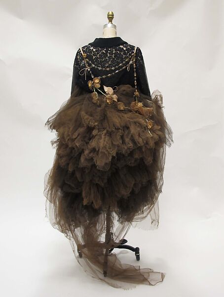 Ensemble, Maison Margiela (French, founded 1988), silk, cotton, leather, plastic (cellulose nitrate, polyurethane, polyvinyl chloride), rubber, metal, French