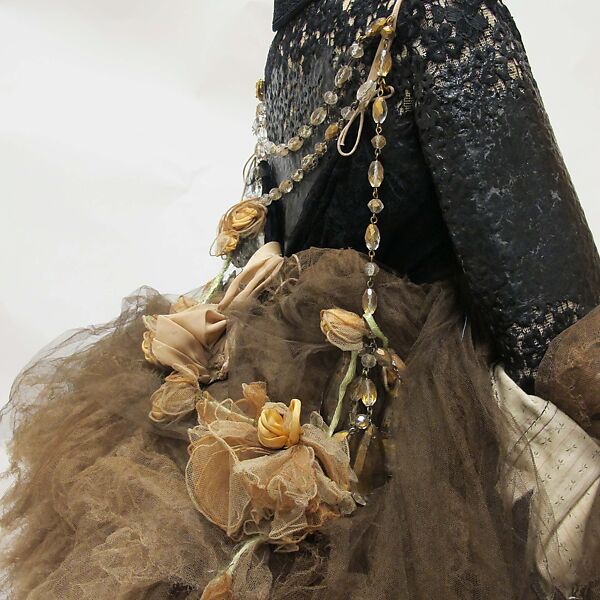 Ensemble, Maison Margiela (French, founded 1988), silk, cotton, leather, plastic (cellulose nitrate, polyurethane, polyvinyl chloride), rubber, metal, French